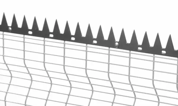 Vista Spike Plastic Coated PreGalv 1.0m Anthracite